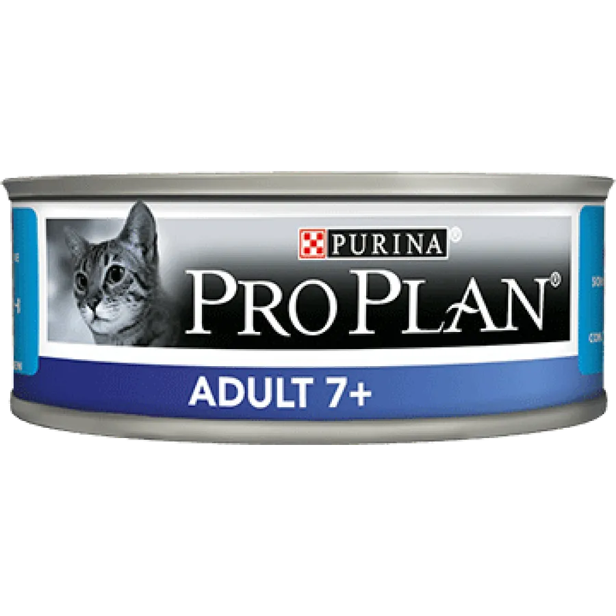 Pro Plan Adult 7+ Kıyılmış Ton Balıklı Yaş Kedi Maması