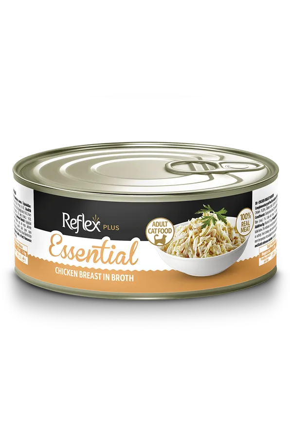 Reflex Essential Et Suyu İçinde Tavuk Göğüslü Yetişkin Kedi Maması