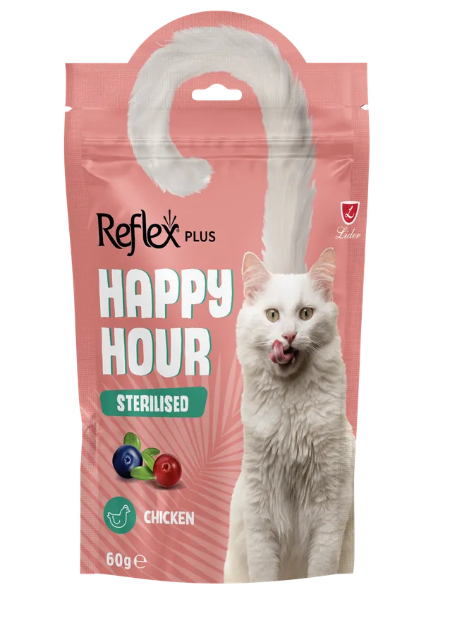 Reflex Happy Hour Kısırlaştırılmış Kediler için Ödül Maması