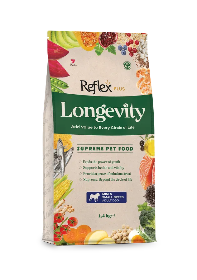 Reflex Plus Longevity Mini ve Küçük Irk Yetişkin Köpek Maması