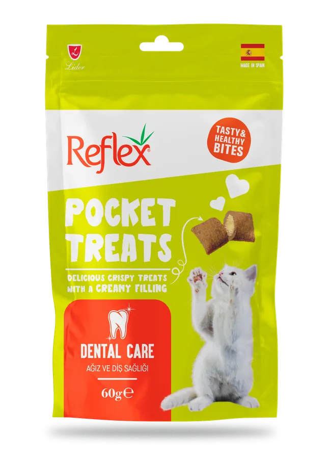 Reflex Pocket Treats Ağız ve Diş Sağlığı Kedi Ödül Maması