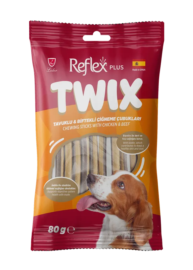 Reflex Twix Tavuklu & Biftekli Çiğneme Çubukları